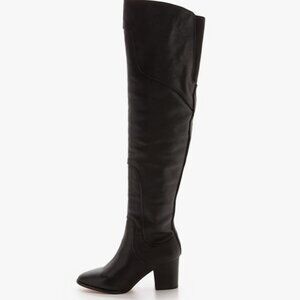 REBECCA MINKOFF Women's Blessing Boot - Over the Knee Leather Boot - Size 8M